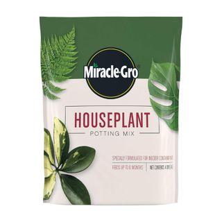 A pack of houseplant potting mix