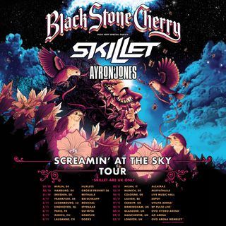 Black Stone Cherry tour poster