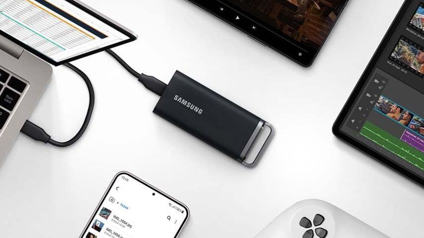 Samsung's capacious 8TB T5 Evo breaks the external SSD capacity barrier but  maybe not the bank, debuting well below its eye-watering launch MSRP in  China
