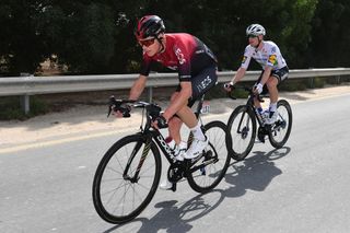 Chris Froome is back in action at the UAE Tour