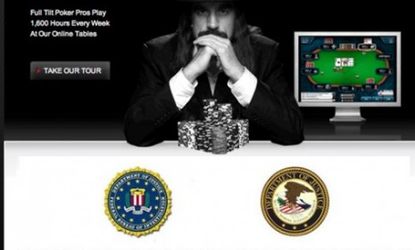 As its homepage announces, Full Tilt is under investigation by the FBI for allegedly defrauding customers out of hundreds of millions of dollars.