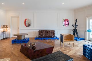 Design Miami Los Angeles displays inside Holmby Hills Estate