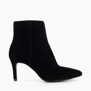 Dune black ankle boots, perfect with how to style bootcut jeans