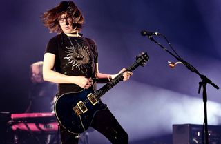 Steven Wilson performs on stage at the Royal Albert Hall in London in March 2018