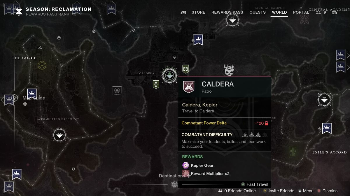 Destiny 2 Graviton Spike - Intrinsic II location