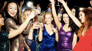 Event, Party, Friendship, Fun, Bachelorette party, Dress, Nightclub, Prom,