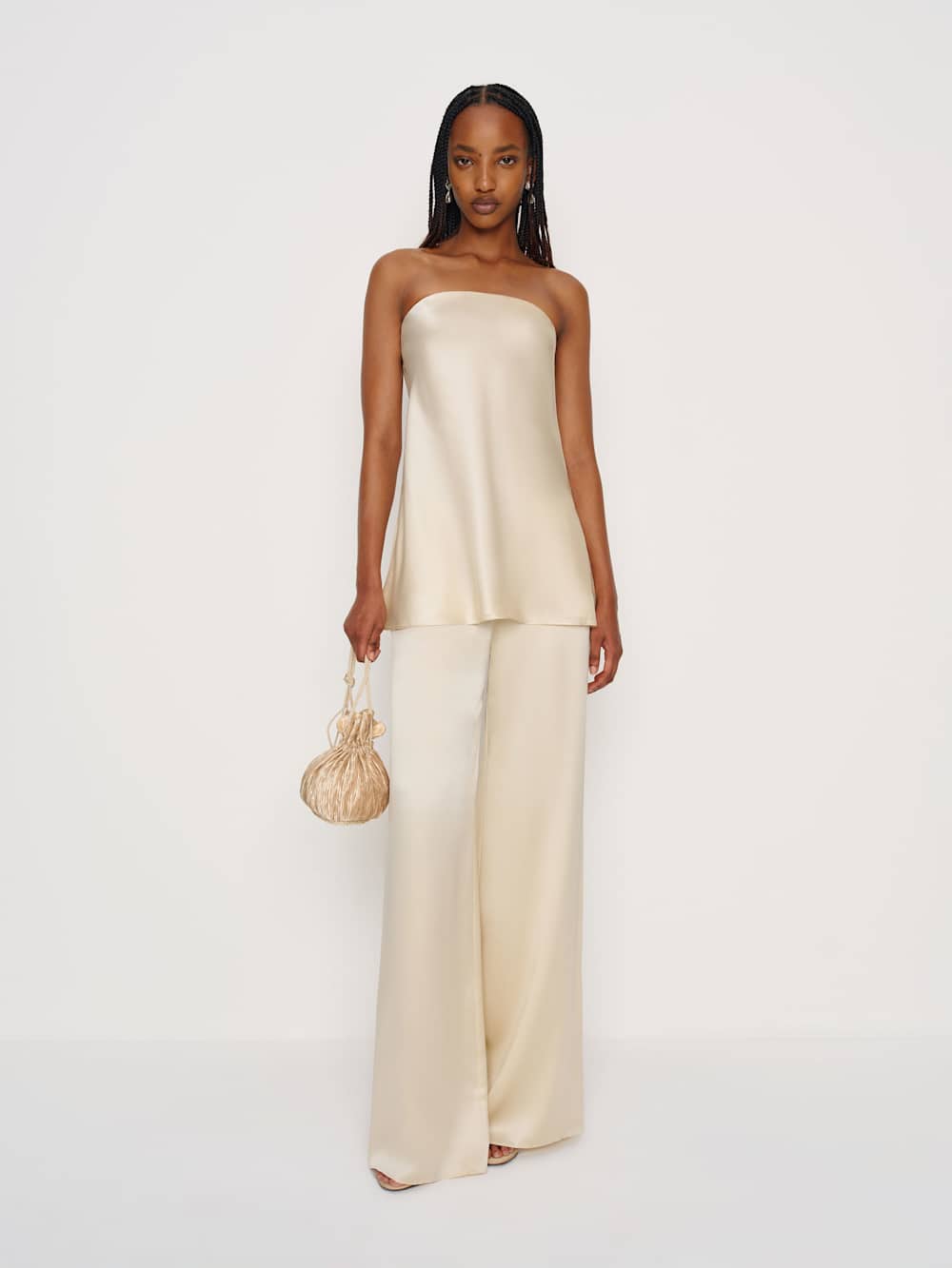 Spritz Silk Long Top