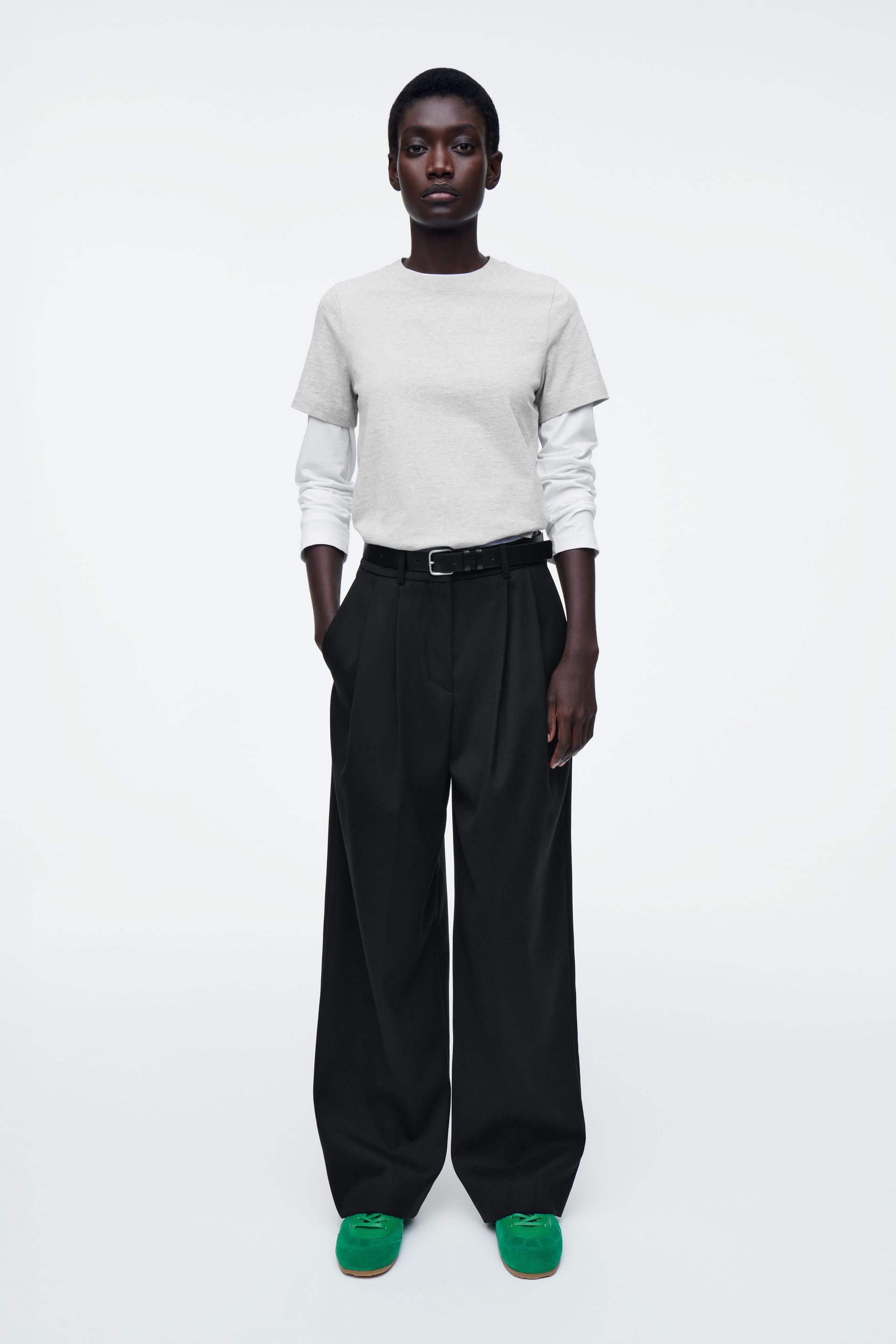 Minimal Leather Trainers