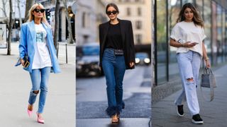 How to style over-sized t-shirts with jeans