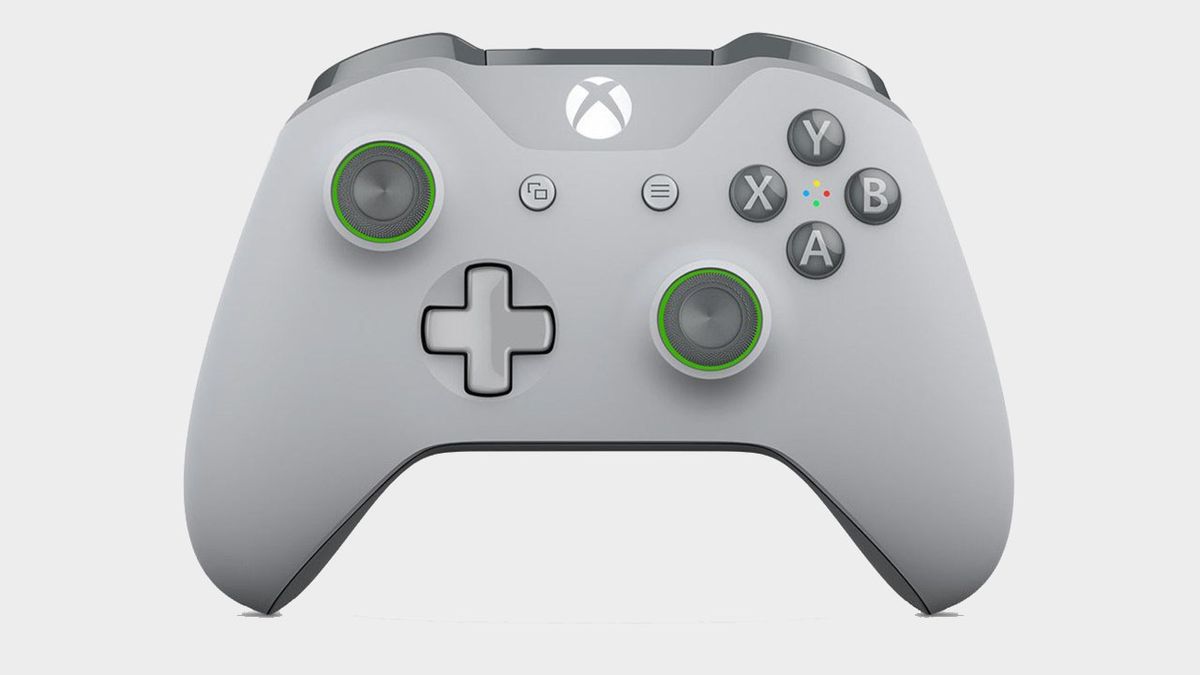 A grey Xbox One controller