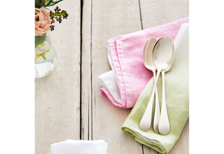 easy craft projects for beginners: dip dye napkins