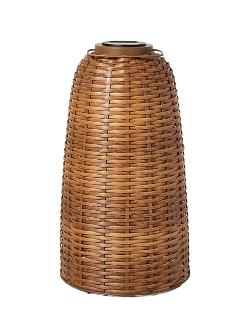 Woven Solar Lantern Tall 