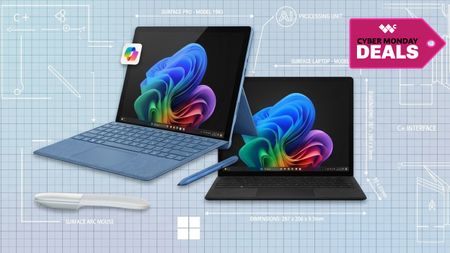 Microsoft Surface Pro 11 plus mice and pen