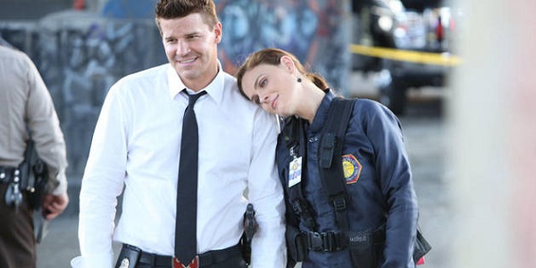 Booth Brennan Bones Fox Happy