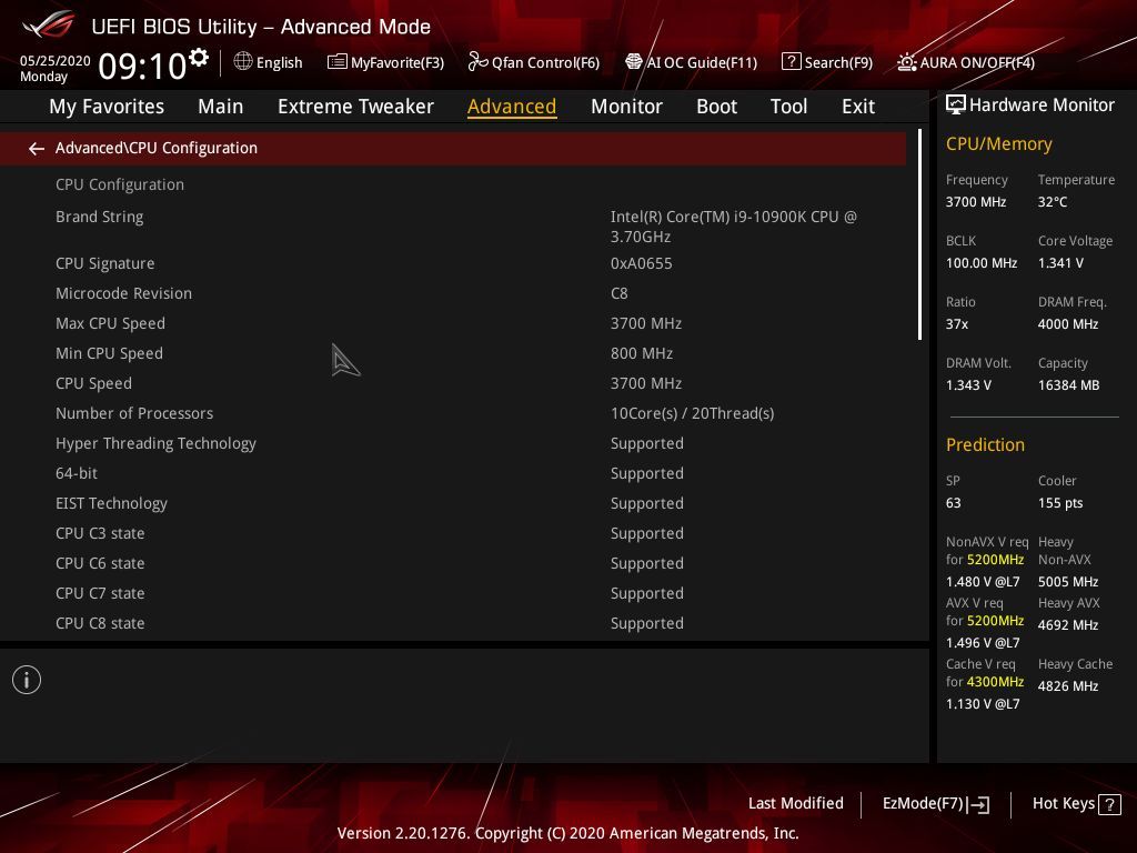 Asus Z490 ROG Maximus XII Hero (Wi-Fi)