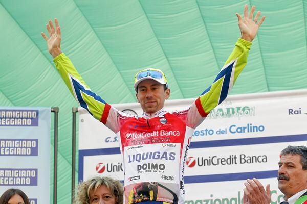 Ivan Santaromita (Liquigas-Doimo) leads overall after three stages.