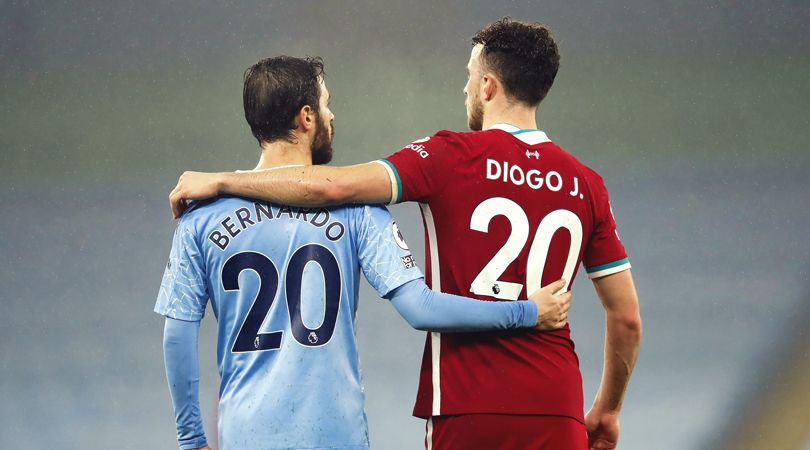 Bernardo Silva and Diogo Jota