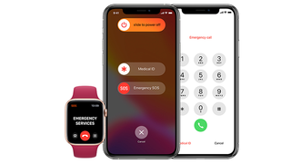 Apple Medical ID displayed across Apple watch and phone