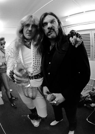 Biff and Lemmy: "Good friends"