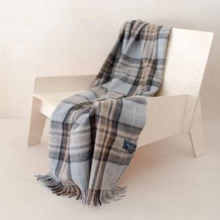 TBCo Recycled Wool Small Blanket in Mackellar Tartan