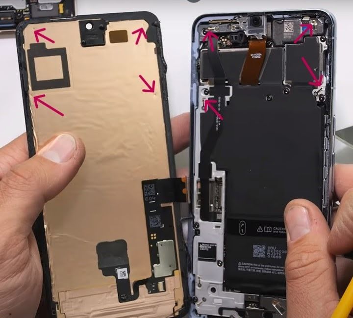 Pixel 8 internals