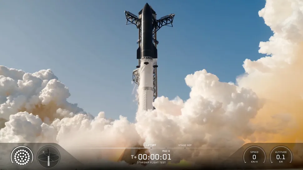 SpaceX's Starship Megarocket Achieves the 'Softest Splashdown' After Launching Next-Gen Starlink Satellites in Flight 13 Test