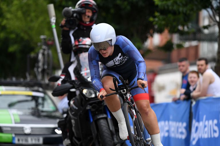 Hayley Simmonds, British time trial championships 2016