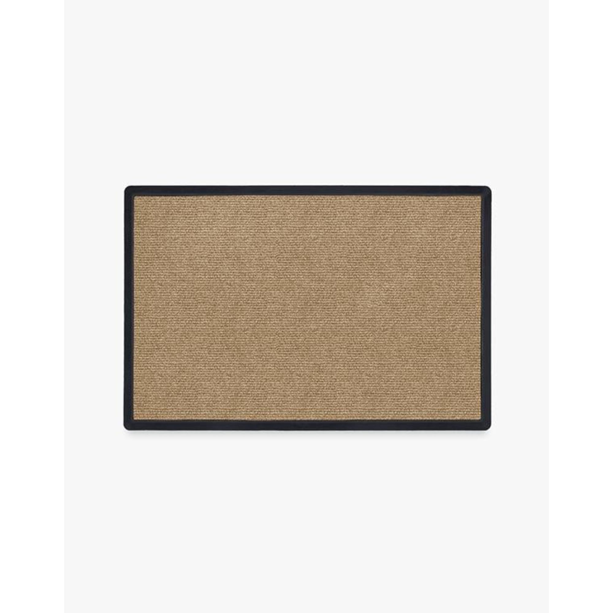 A ruggable washable door mat