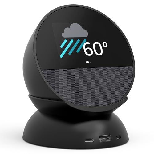 Echo Spot (2024) + charging stand bundle