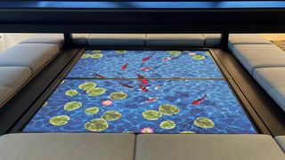 A virtual koi pond brought to life by Red Dot Digital Media.