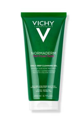 Vichy Normaderm Phytoaction Daily Deep Cleansing Gel with 2% Salicylic Acid 
