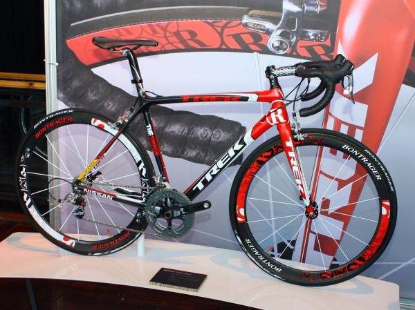 The 6 Series Madone SSL will be offered through Trek's Project One program with new paint schemes that include a Team Radioshack replica option. Lance Armstrong and rest of the team aren't using the new SSL in this year's Tour de France, though.
