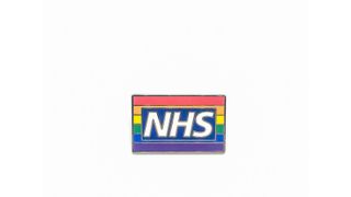 NHS Rainbow Charity Enamel Pin Badge