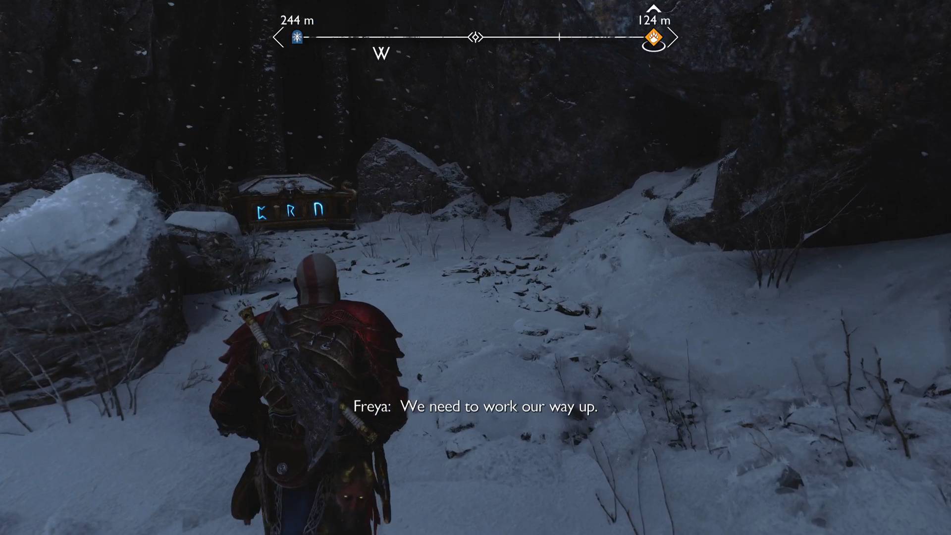 God of war ragnarok Well of Urd nornir chests