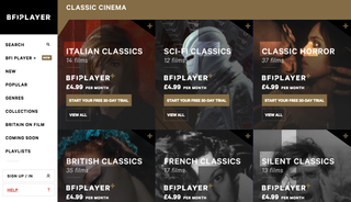 The standalone BFI Player Plus looks great, but is a real chore to use.