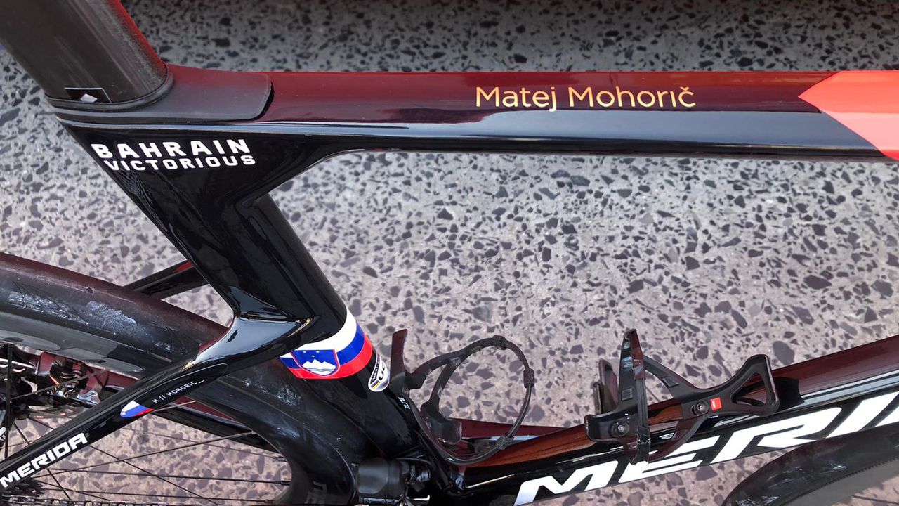 Matej Mohoric Merida Reacto
