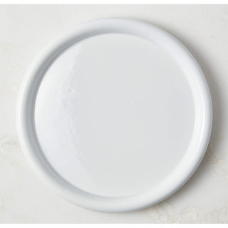 Inge white dinner plate