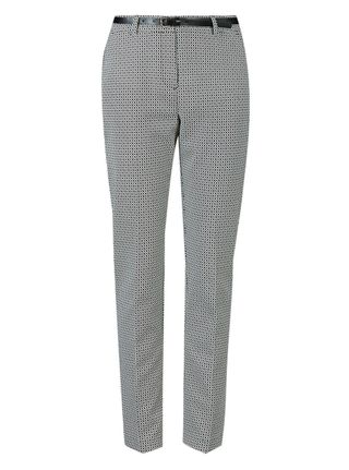 Women's trousers: M&S Diamond Jacquard Trousers, £35