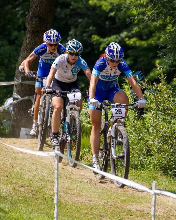 Teal Stetson-Lee leading the pack.