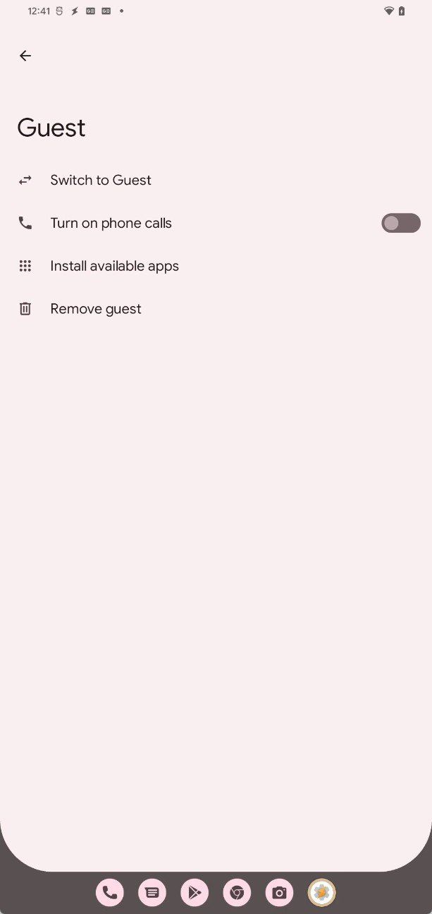 Android 13 Guest Profile Apps