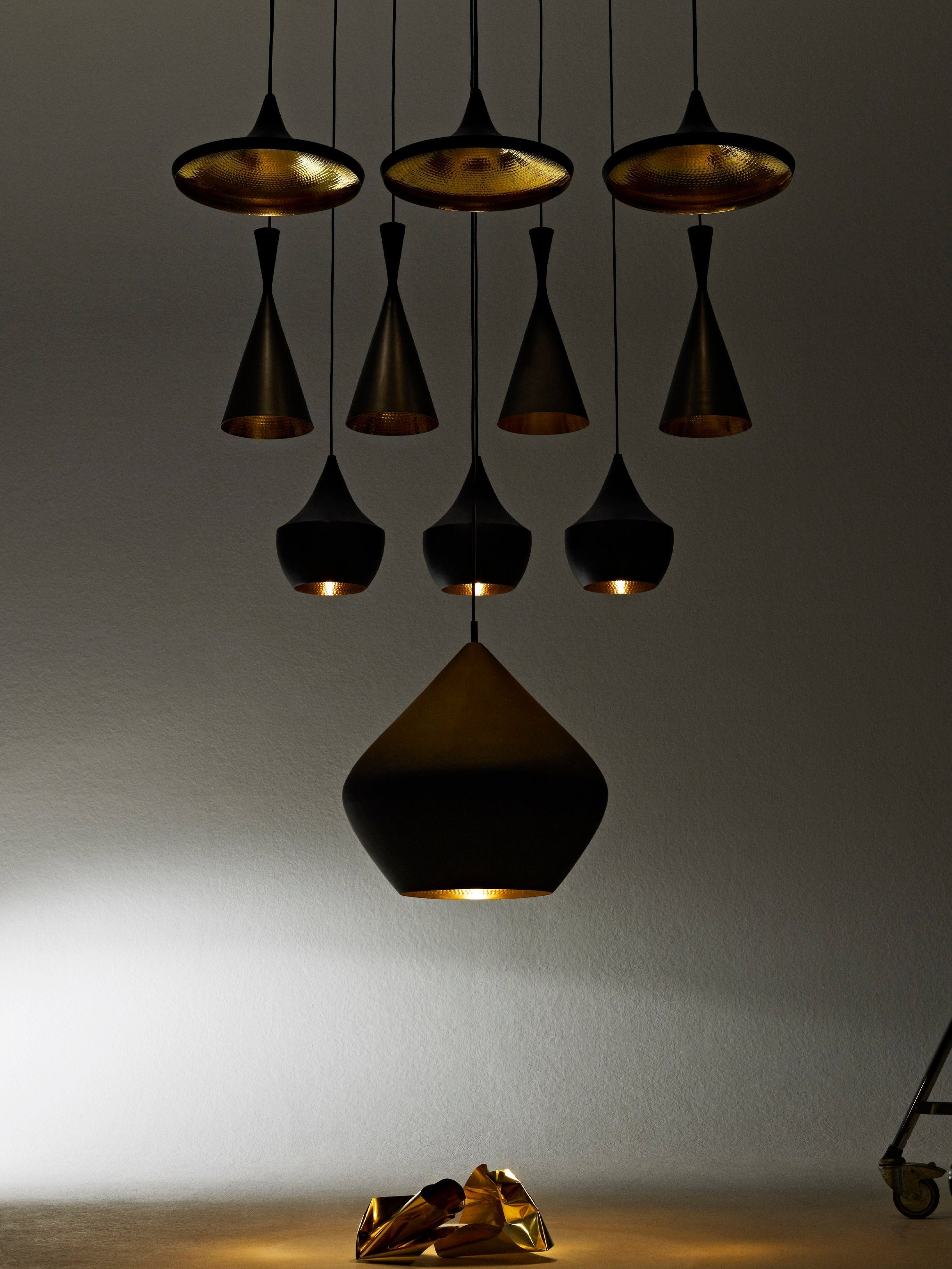 Beat Fat Pendant Black | Tom Dixon