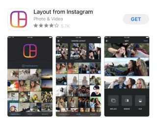 Layout from Instagram on Apple app store