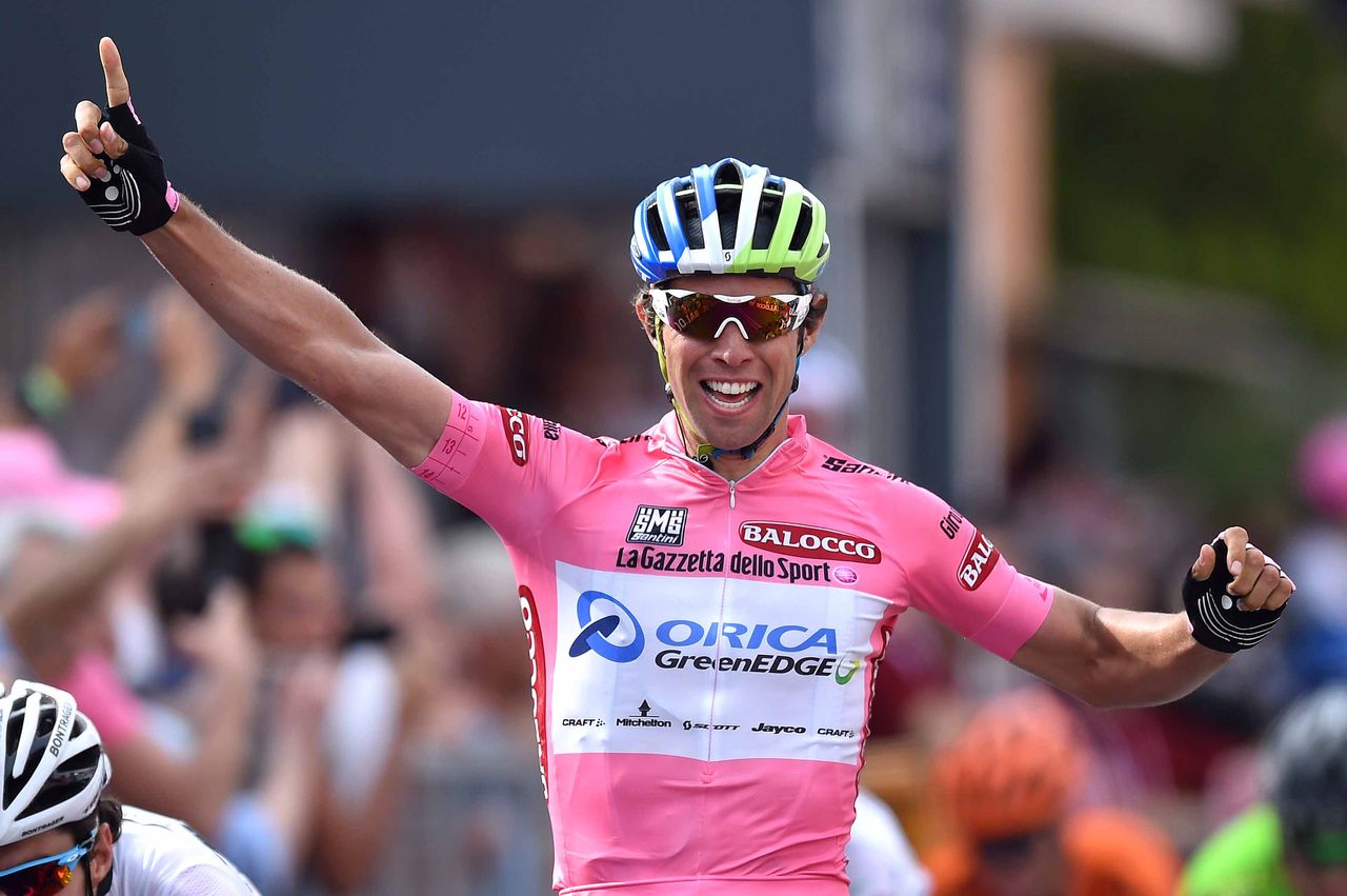 Michael Matthews (Orica-GreenEdge) wins stage 3 of the 2015 Giro d'Italia
