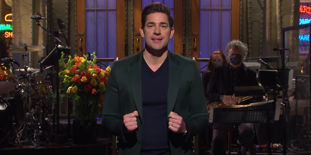 John Krasinski on Saturday Night Live (2021)