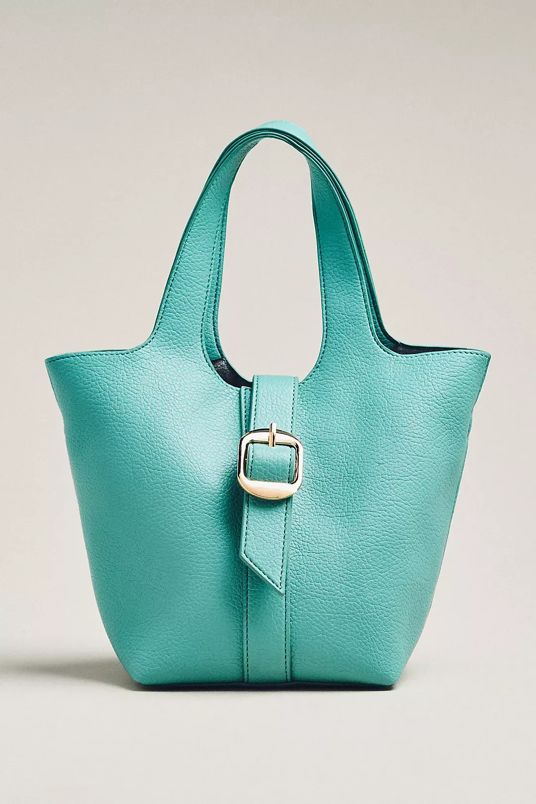 Pebbled Bucket Tote Bag