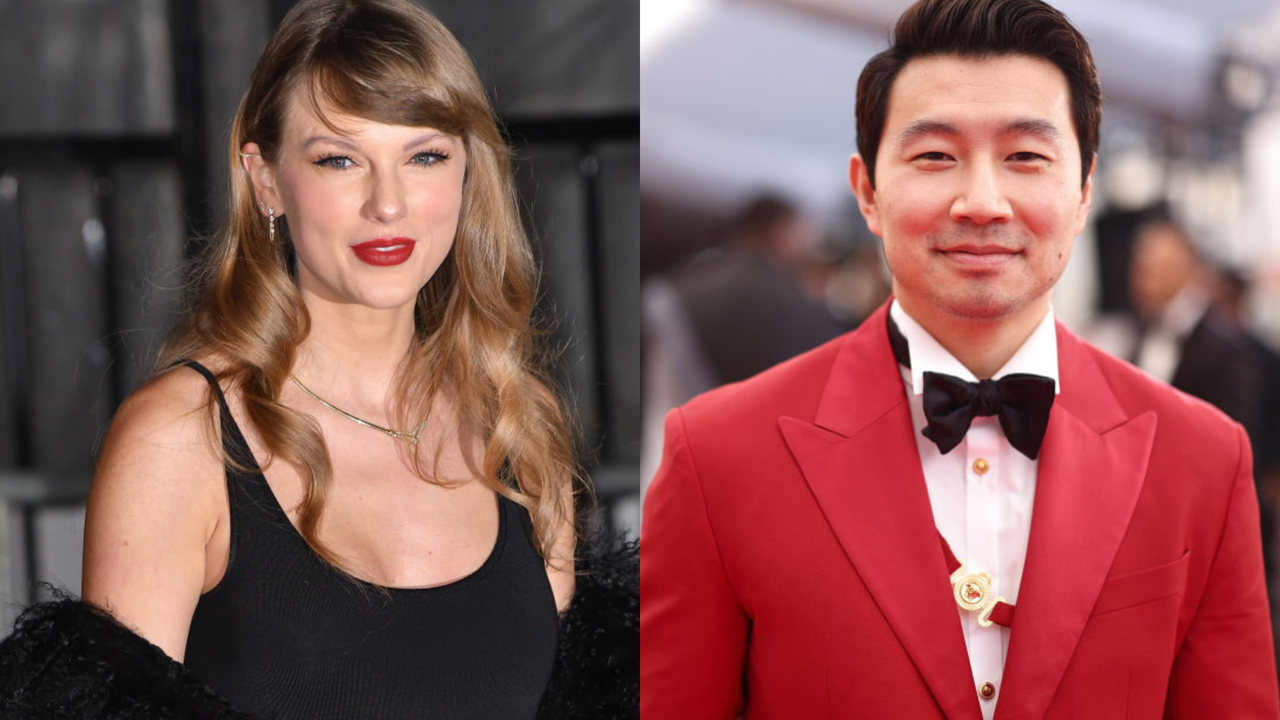 Simu Liu and Taylor Swift