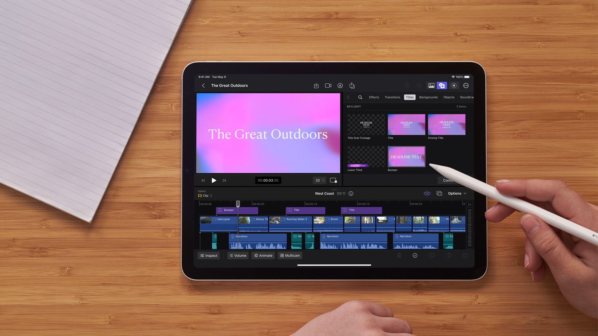 Final Cut Pro on iPad