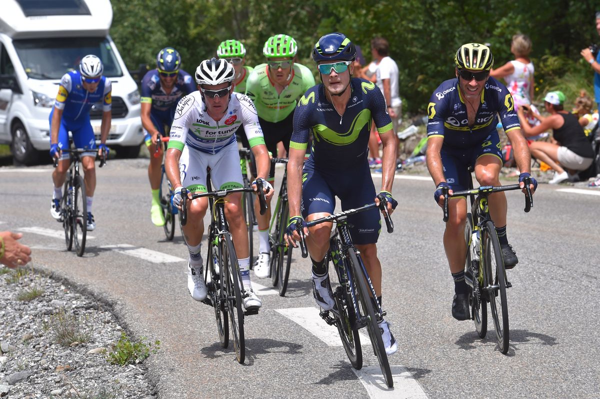 Carlos Betancur on stage 19 of the Tour de France