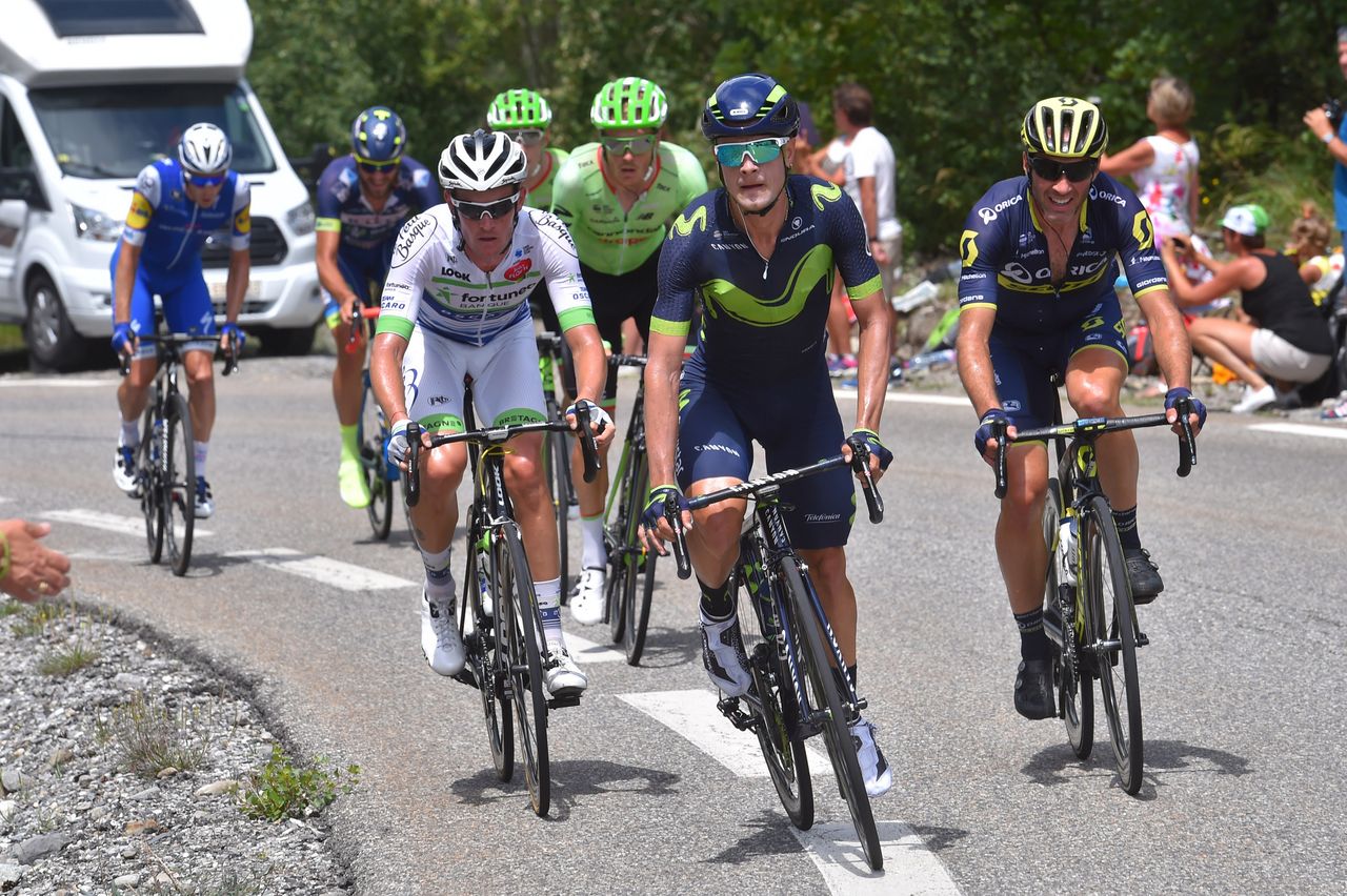 Carlos Betancur on stage 19 of the Tour de France