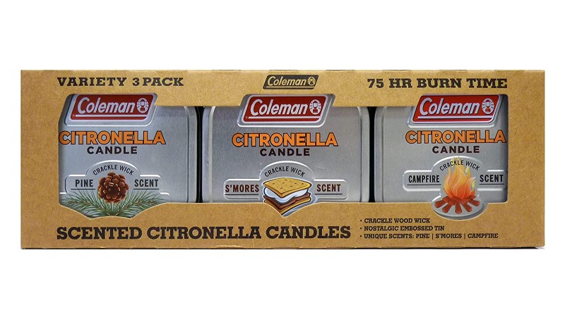 Coleman scented citronella candle